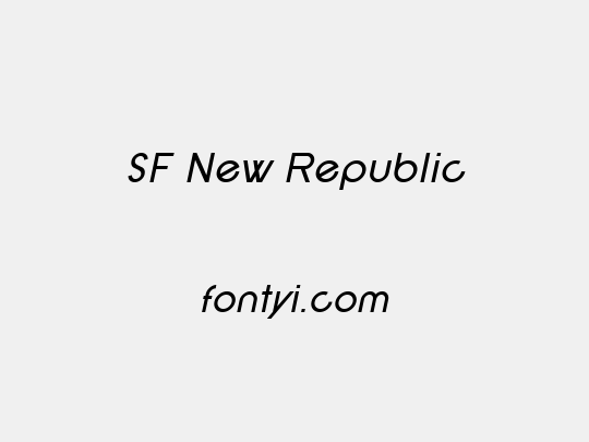 SF New Republic