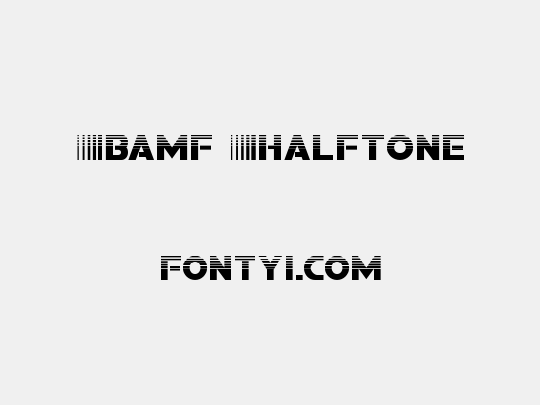 Bamf Halftone