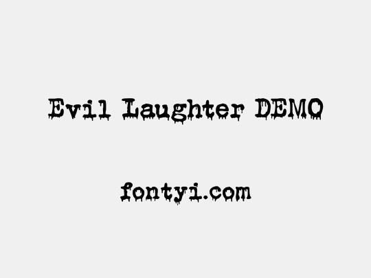 Evil Laughter DEMO