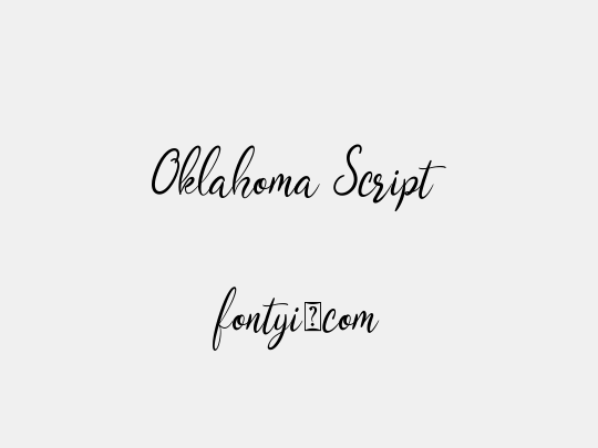 Oklahoma Script
