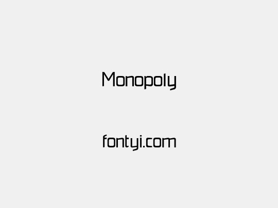 Monopoly