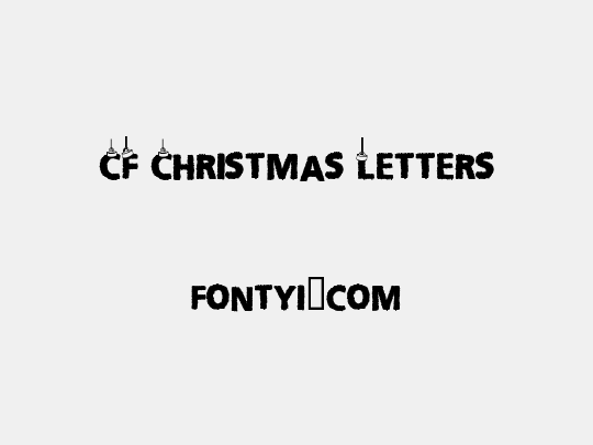 CF Christmas Letters
