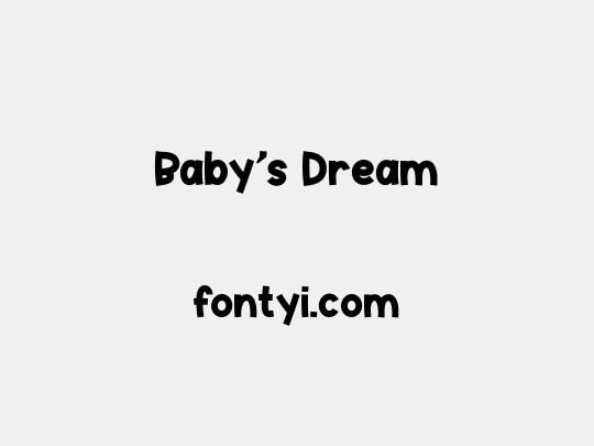 Baby's Dream