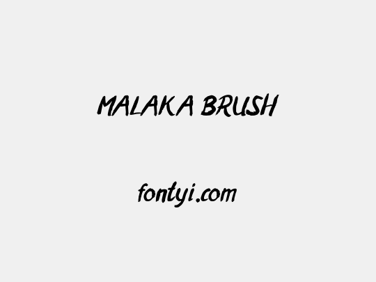 MALAKA BRUSH