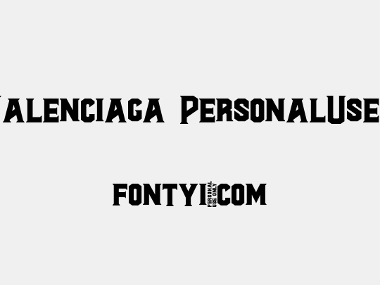 Al Valenciaga PersonalUseOnly