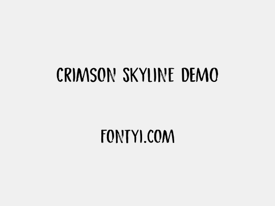 Crimson Skyline DEMO