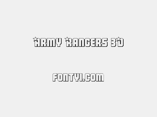 Army Rangers 3D