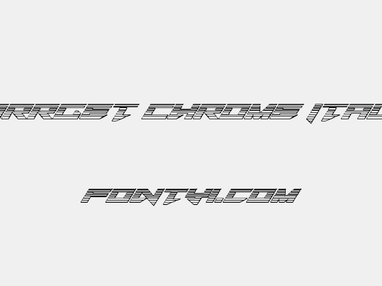 Tarrget Chrome Italic