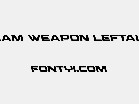 Beam Weapon Leftalic