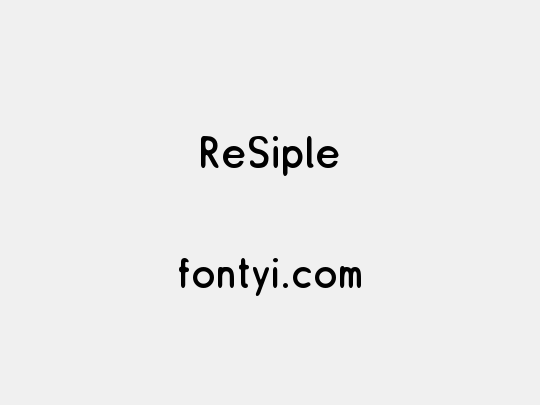 ReSiple