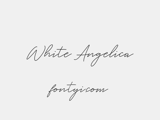 White Angelica