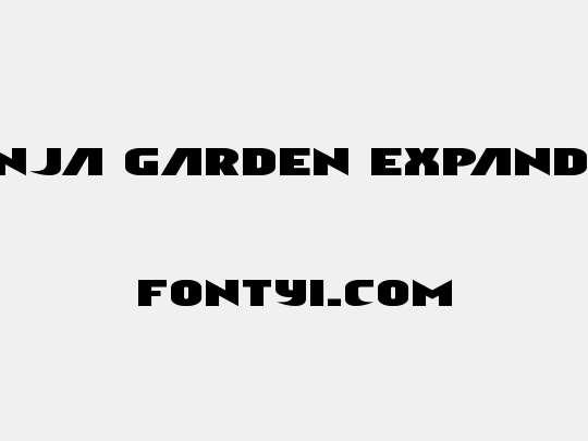 Ninja Garden Expanded