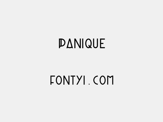 Panique