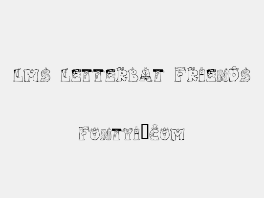 LMS Letterbat Friends
