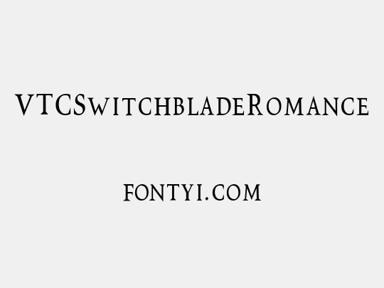 VTCSwitchbladeRomance