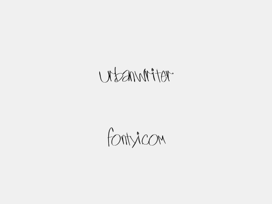 UrbanWriter