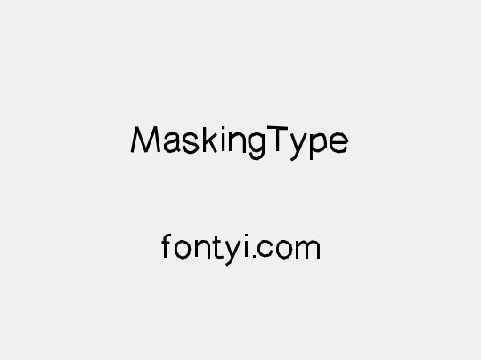 MaskingType