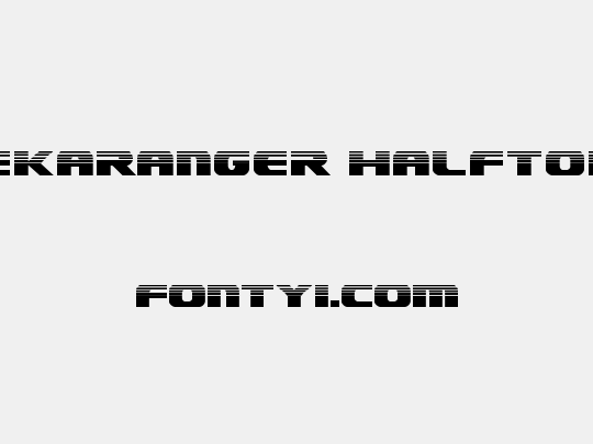 Dekaranger Halftone