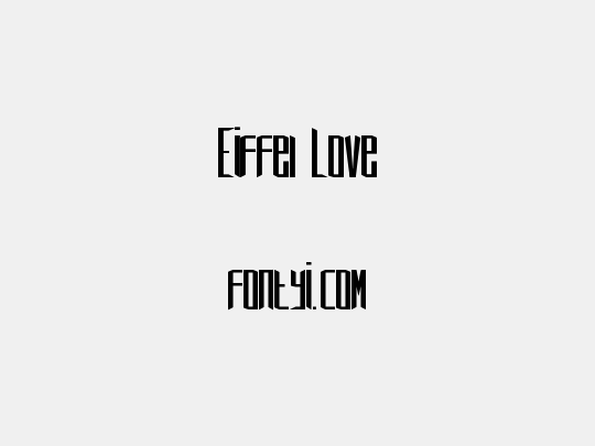 Eiffel Love