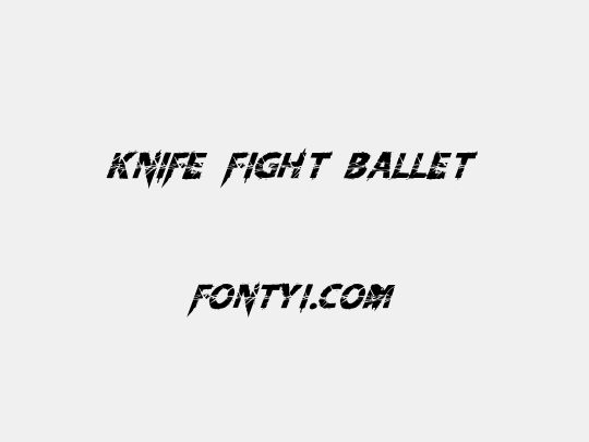 Knife Fight Ballet
