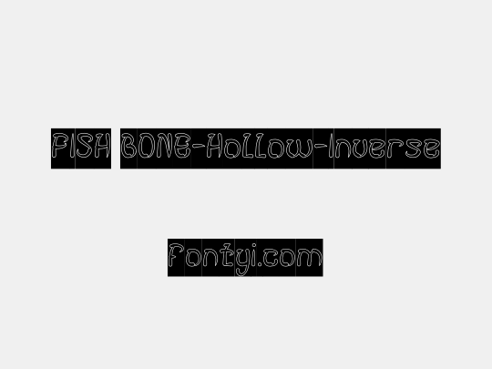 FISH BONE-Hollow-Inverse