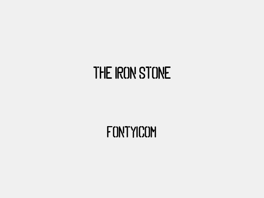 The Iron Stone