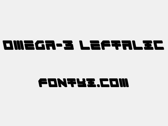 Omega-3 Leftalic