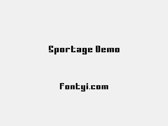 Sportage Demo