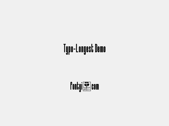 Typo-Longest Demo