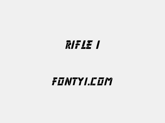 Rifle 1