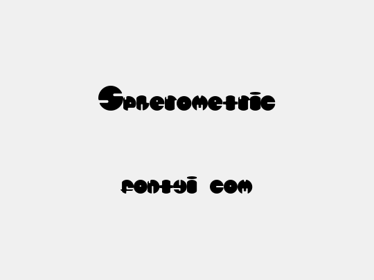 Spherometric