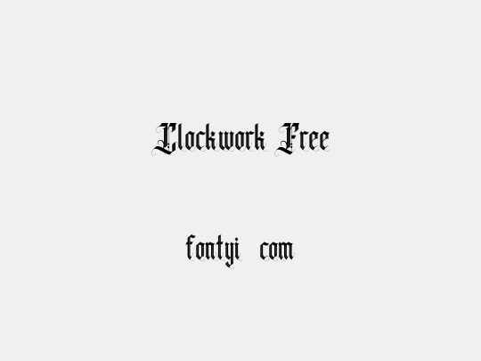 Clockwork Free