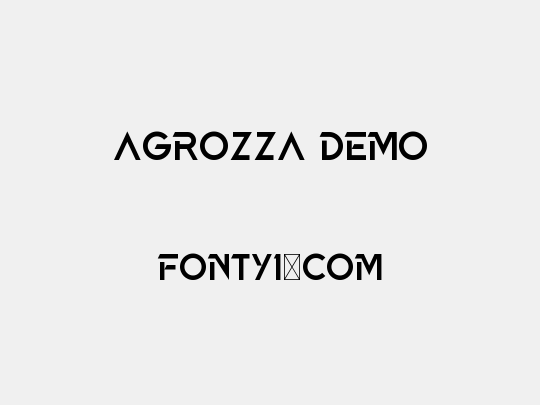 Agrozza Demo