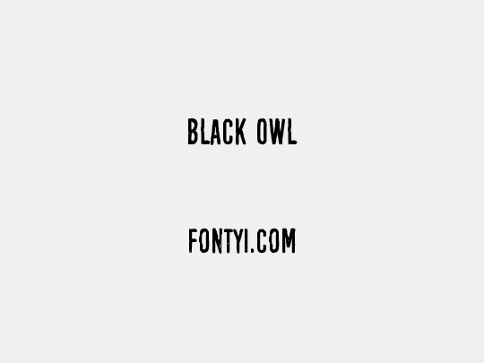Black Owl