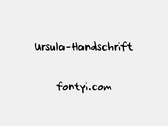 Ursula-Handschrift