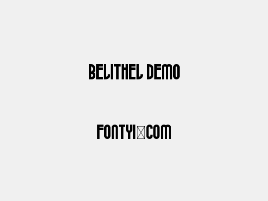 Belithel Demo