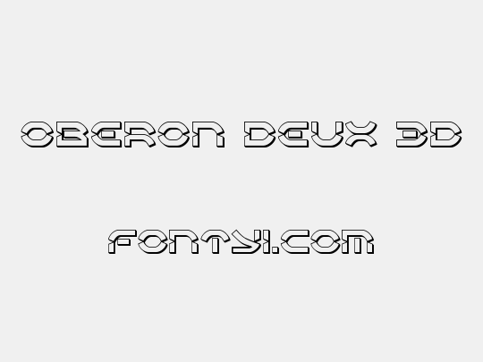 Oberon Deux 3D