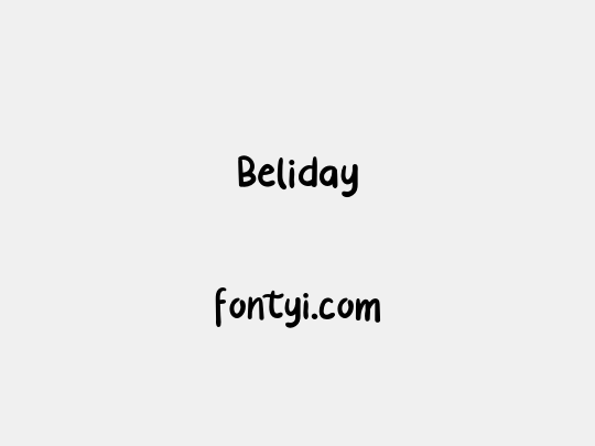 Beliday