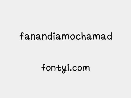 fanandiamochamad