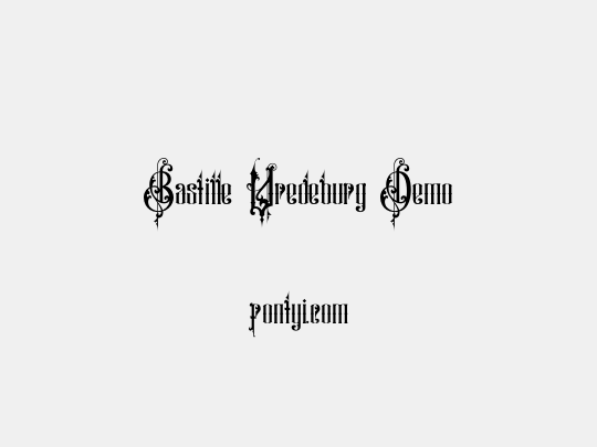 Bastille Vredeburg Demo