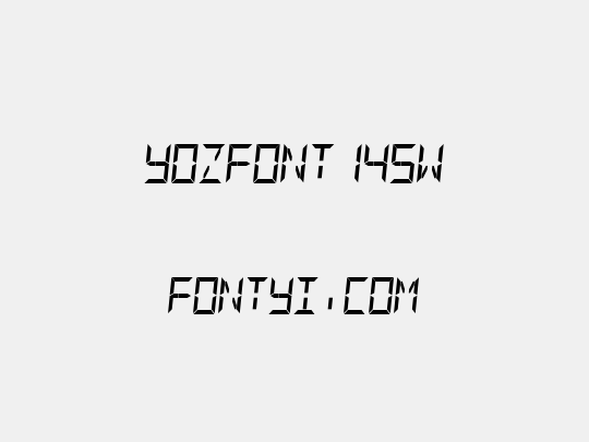 YOzFont14sW