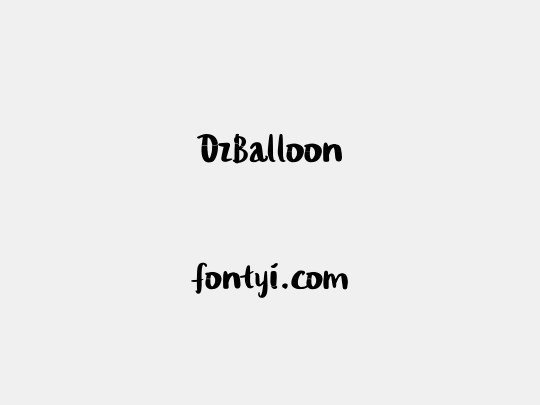 OzBalloon