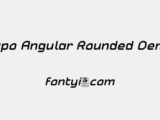 Typo Angular Rounded Demo