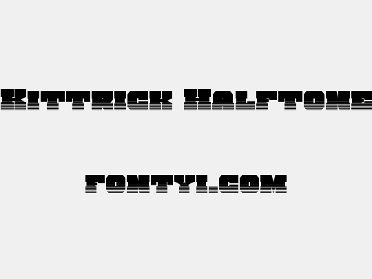 Kittrick Halftone