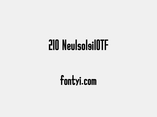 210 NeulsolgilOTF
