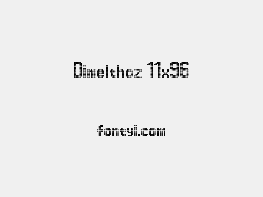 Dimelthoz 11x96