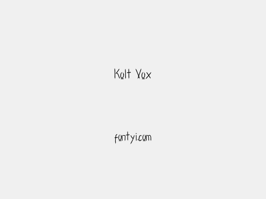 Kolt Vox