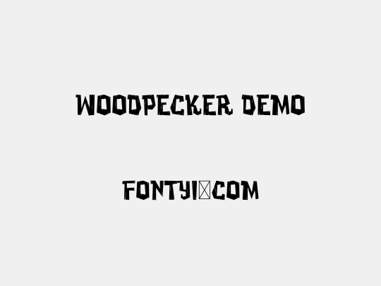 WOODPECKER Demo