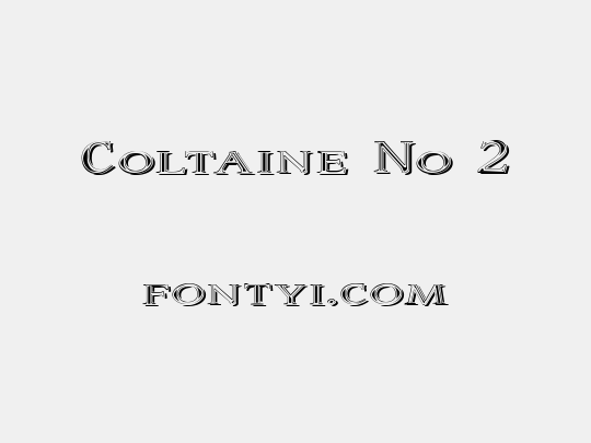 Coltaine No 2