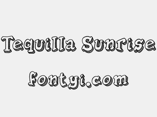 Tequilla Sunrise